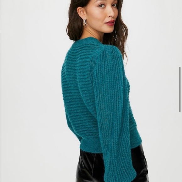 *SOLD* Aritzia Mohair Cardigan, Small - Picture 2 of 6